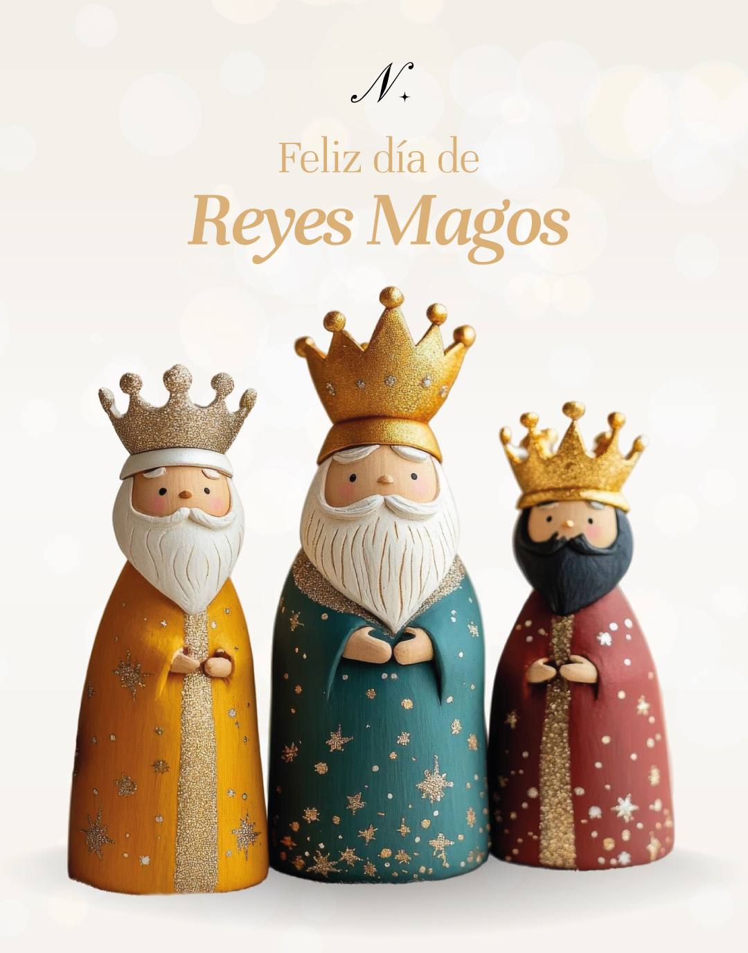 Nupcial — Felicitación Día de Reyes Magos